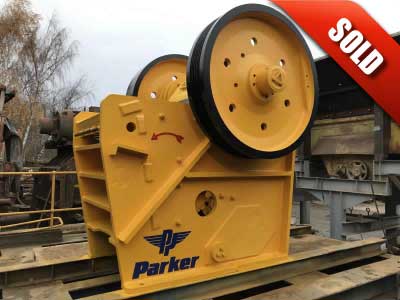Parker 30 x 18 Jaw Crusher