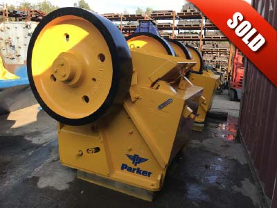 Parker 36 x 10 Jaw Crusher