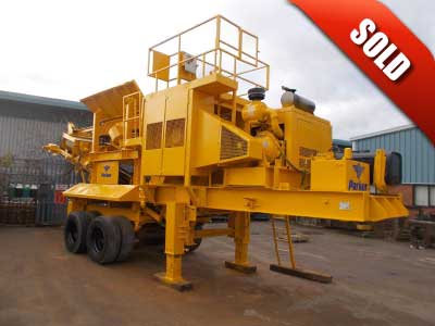 Parker RW 0850 DH Mobile Jaw Crusher
